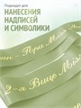 Сатиновая лента 100мм*200м для термотрансферной печати прочная, износостойкая, для наград, выпускных и маркировки. 258