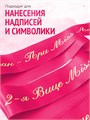 Сатиновая лента 100мм*200м для термотрансферной печати прочная, износостойкая, для наград, выпускных и маркировки. 248